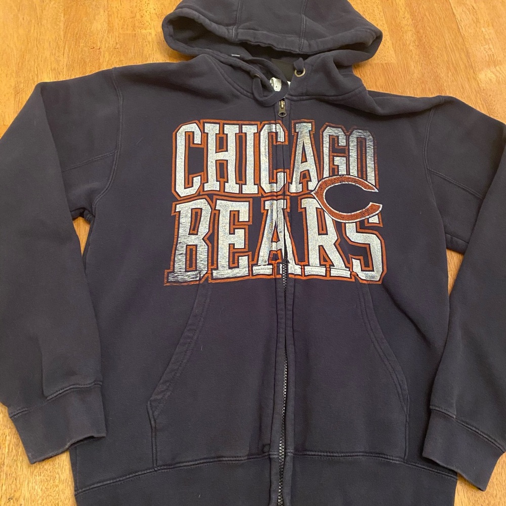 Chicago Bears NFL Team Apparel zip up jacket S